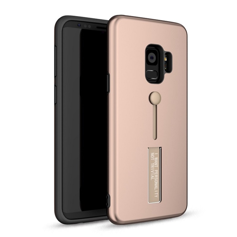 mobiletech-samsung-j6-plus-fashion-kickStand-Cover-RoseGold